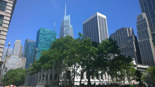 Skyline von New York City, unter anderem mit dem MetLife Building